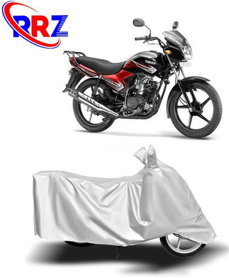 RRZ Waterproof Two Wheeler Cover for Yamaha(YBR 110, White)