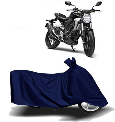 Matchup Waterproof Two Wheeler Cover for Honda(CB300R, Blue)