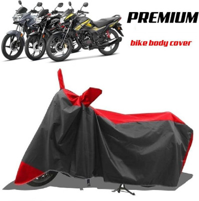 smwzxyu Waterproof Two Wheeler Cover for Honda(CB Shine SP, Red)