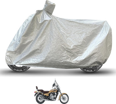 Caronix Waterproof Two Wheeler Cover for Bajaj(Avenger 220 DTS-i, Silver)