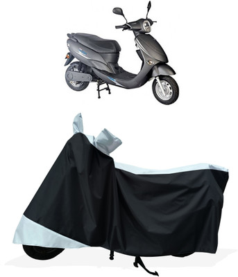 Tricway Two Wheeler Cover for Avon(E Star, White)