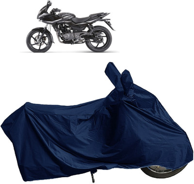 DIGGU Two Wheeler Cover for Bajaj(Pulsar 220F, Blue)