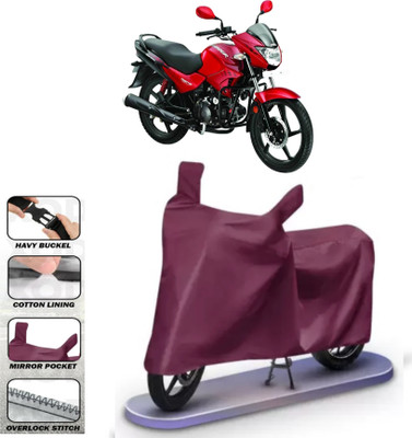 WMIZEXA Waterproof Two Wheeler Cover for Hero(Maroon)