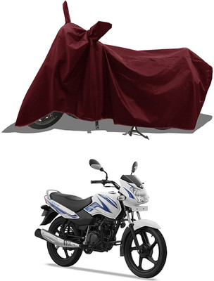 KEDIT Two Wheeler Cover for TVS(Apache RTR 160 4V, Maroon)