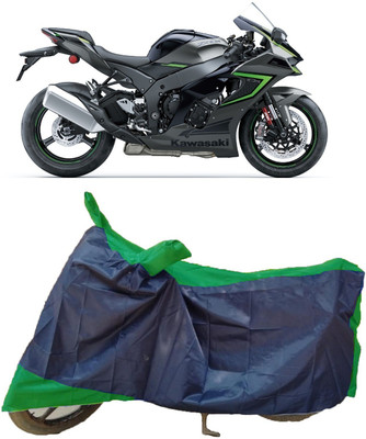 ANTOFY Two Wheeler Cover for Kawasaki(Ninja ZX 10R, Multicolor)