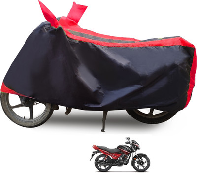 Euro Care Waterproof Two Wheeler Cover for Hero(Glamour, Red)
