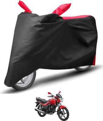 Caronix Waterproof Two Wheeler Cover for Hero(Passion Xpro, Red)