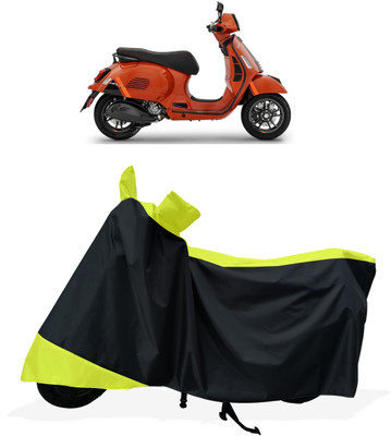 Tricway Two Wheeler Cover for Vespa(GTS Super 300, Yellow)