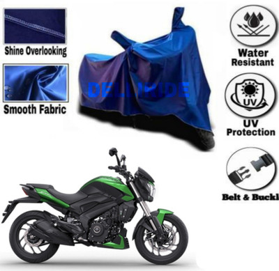 TPNYKR Waterproof Two Wheeler Cover for Bajaj(Dominar 400, Blue)