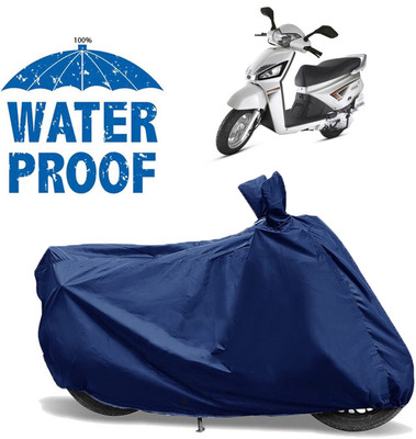 AUTOCAD Waterproof Two Wheeler Cover for Mahindra(Gusto, Blue)