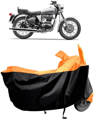 Amexride Two Wheeler Cover for Royal Enfield(Electra 5S, Multicolor)