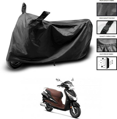 smwzxyu Waterproof Two Wheeler Cover for Hero(Destini 125, Black)