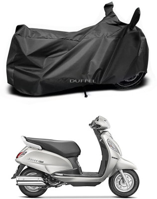Duffel Two Wheeler Cover for Suzuki(Black)