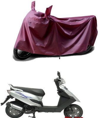 APNEK Waterproof Two Wheeler Cover for Bajaj(Kristal, Maroon)