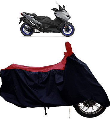 KEDIT Two Wheeler Cover for Yamaha(NMax 155, Red, Black)