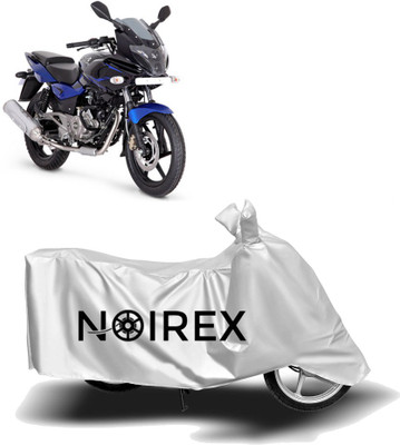NOIREX Two Wheeler Cover for Bajaj(Pulsar 220F, Silver)