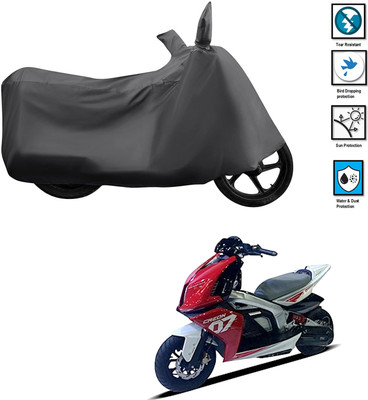 CODOKI Waterproof Two Wheeler Cover for TVS(Creon BS6, Grey)
