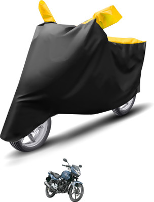 Caronix Waterproof Two Wheeler Cover for Suzuki(GS 150R, Yellow)