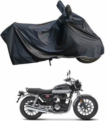 DeepShakshi AUTOMOTIVE Waterproof Two Wheeler Cover for Honda(Hness CB350, Black)