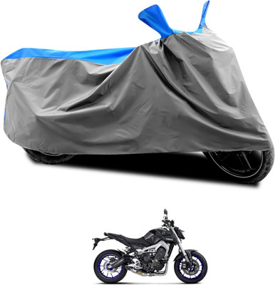 CODOKI Waterproof Two Wheeler Cover for Yamaha(MT-09, Grey, Blue)