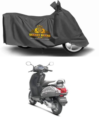 ShankyBrand Two Wheeler Cover for Honda(Activa 4G, Grey)