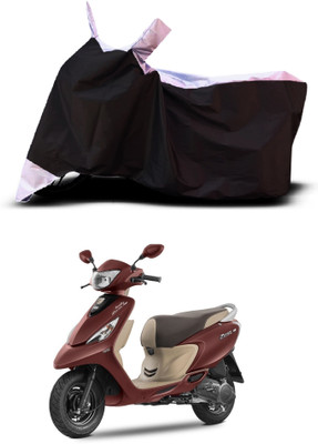 VESMEI Two Wheeler Cover for TVS(Zest 110, White)
