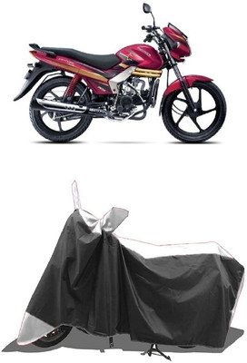 SUGASHRI Waterproof Two Wheeler Cover for Mahindra(Centuro Rockstar, White, Black)
