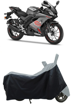 Coxtor Waterproof Two Wheeler Cover for Yamaha(YZF-R15 V3 BS6, Grey)
