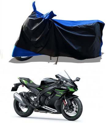 AESTRYD Two Wheeler Cover for Kawasaki(Ninja ZX-10R, Blue)