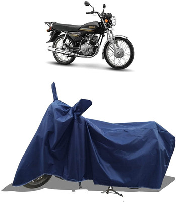 KEDIT Two Wheeler Cover for Yamaha(Crux, Blue)