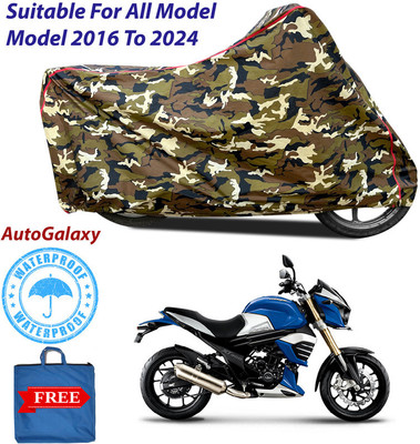 AutoGalaxy Waterproof Two Wheeler Cover for TVS(Heavy Duty Super XL, Multicolor)