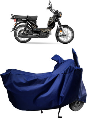 Amexride Two Wheeler Cover for TVS(Heavy Duty Super XL, Blue)