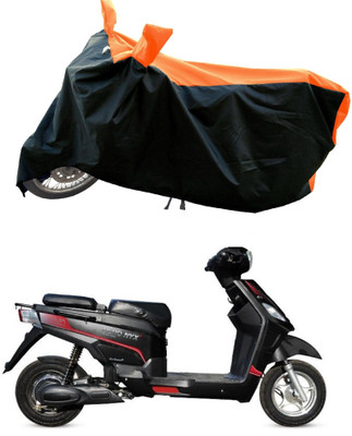 MWBB Waterproof Two Wheeler Cover for Hero(Electric NYX, Orange)