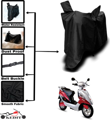 AASHTIK MART Two Wheeler Cover for Hero(Electric Maxi, Black)