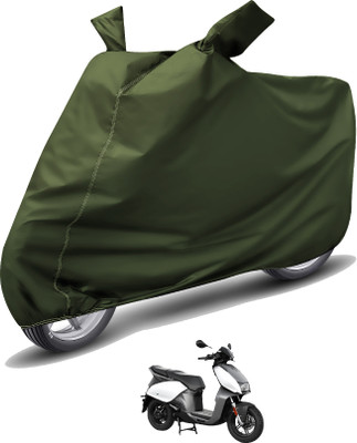 Caronix Waterproof Two Wheeler Cover for Universal For Bike(Green)