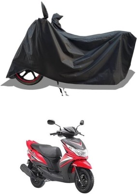 AASHTIK MART Two Wheeler Cover for Yamaha(Ray Z, Black)