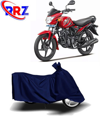 RRZ Two Wheeler Cover for Suzuki(Hayate, Blue)