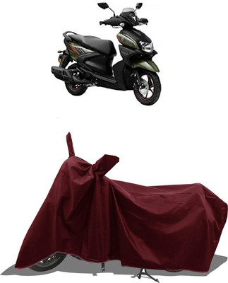 KEDIT Two Wheeler Cover for Yamaha(RayZR 125 Fi, Maroon)