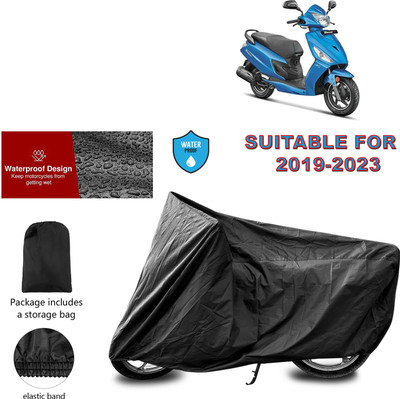 CODOKI Waterproof Two Wheeler Cover for Hero(Dash, Black)