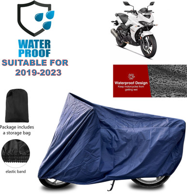 PAGORA Waterproof Two Wheeler Cover for Hero(Xtreme 200S, Blue)