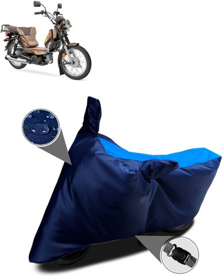 CODOKI Waterproof Two Wheeler Cover for TVS(XL 100 Heavy Duty, Blue)