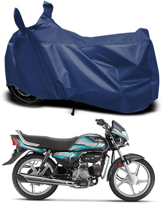 DeepShakshi AUTOMOTIVE Waterproof Two Wheeler Cover for Hero(HF Dawn BS6, Blue)