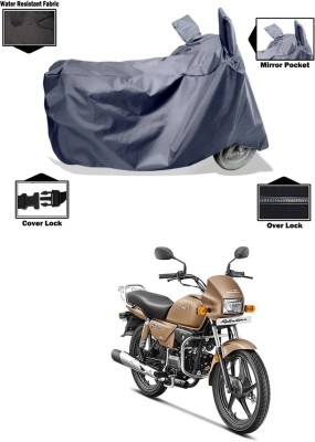 CODOKI Waterproof Two Wheeler Cover for Hero(Splendor Plus, Grey)