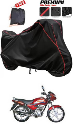 DeepShakshi AUTOMOTIVE Two Wheeler Cover for TVS(Victor GLX, Black)