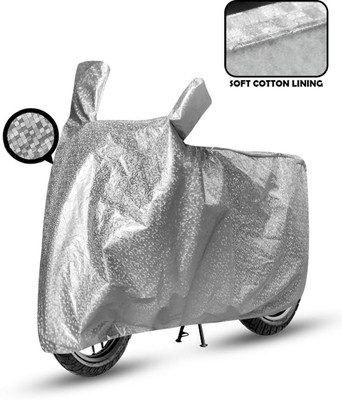 Femexon Waterproof Two Wheeler Cover for Honda(CD deluxe, Silver)