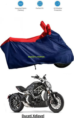 maddy's creation Waterproof Two Wheeler Cover for Ducati(XDiavel, Multicolor)