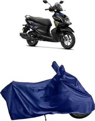 MMSSTAR Waterproof Two Wheeler Cover for Yamaha(Ray Z BS6, Blue)