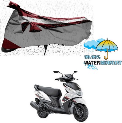 Ascension Two Wheeler Cover for Yamaha(Ray Z, Silver, Maroon)