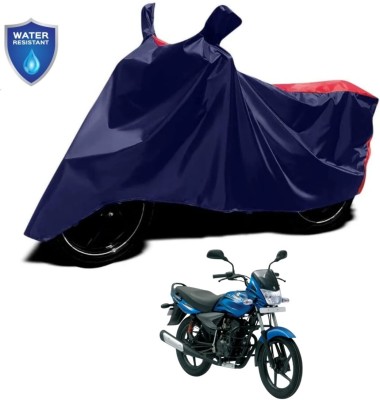 JSJINSIL Waterproof Two Wheeler Cover for Bajaj(Platina 100 DTS-i, Red, Blue)