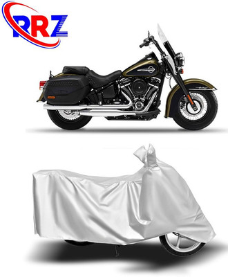 RRZ Waterproof Two Wheeler Cover for Harley Davidson(Heritage Softail Classic, White)